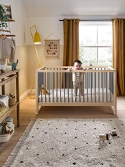 Mamas & Papas Natural Slate Solo Cot Bed - Image 1 of 8