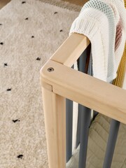 Mamas & Papas Natural Slate Solo Cot Bed - Image 4 of 8