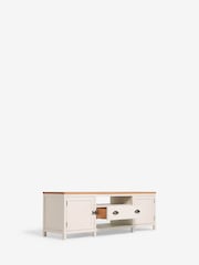 Cream Claude Oak Veneer Up to 65 Inch TV Unit - Image 10 of 11