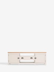 Cream Claude Oak Veneer Up to 65 Inch TV Unit - Image 7 of 11