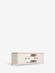 Cream Claude Oak Veneer Up to 65 Inch TV Unit - Image 9 of 11