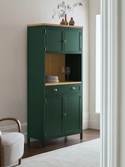 Green Claude Oak Veneer Tall Sideboard - Image 2 of 11