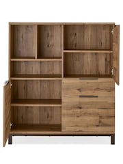 Dark Bronx Oak Effect Cabinet - Image 6 of 7