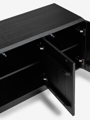 Black Mango Wood Carved Large Sideboard - Image 10 of 10