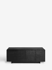 Black Mango Wood Carved Large Sideboard - Image 9 of 10