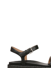 Schwarz - Naturalizer Zane Sandalen mit Plateausohle - Bild 1 von 7