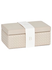 Chapter B Set of 3 Cream Lattice Storage Baskets - Image 5 of 5