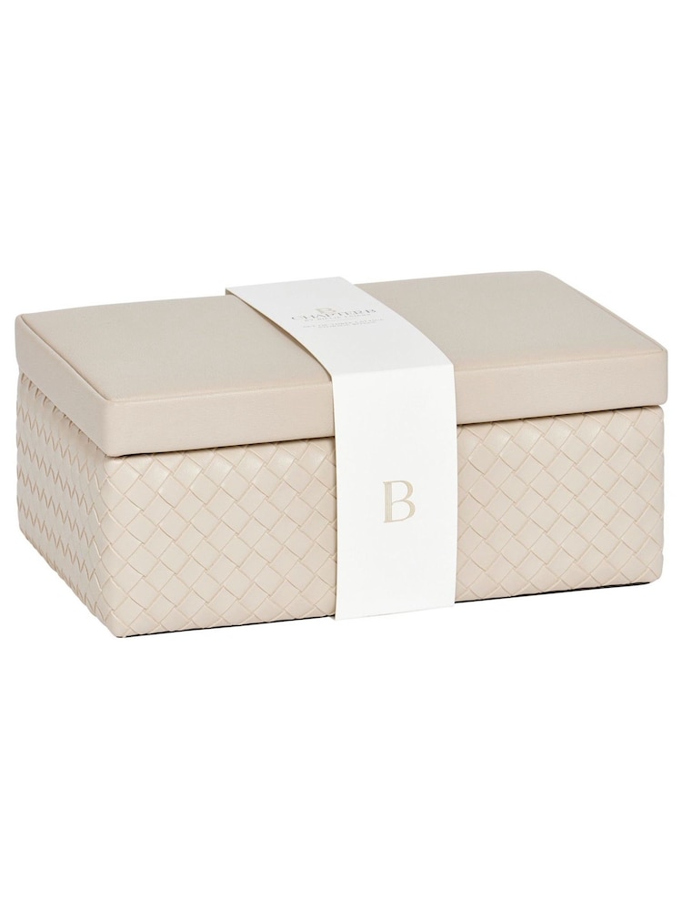 Chapter B Set of 3 Cream Lattice Storage Baskets - Image 5 of 5