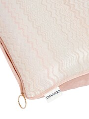 Chapter B Pink Wave Jacquard Cushion - Image 5 of 6