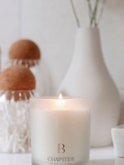 Chapter B Clear Frosted Glass Candle With Lid - Image 1 of 5