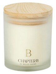 Chapter B Clear Frosted Glass Candle With Lid - Image 5 of 5