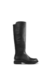 Camper Women Knee Cowboy Black Boots - Image 1 of 5