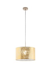 Eglo Gold Viserbella Fabric Ceiling Light Pendant - Image 2 of 3