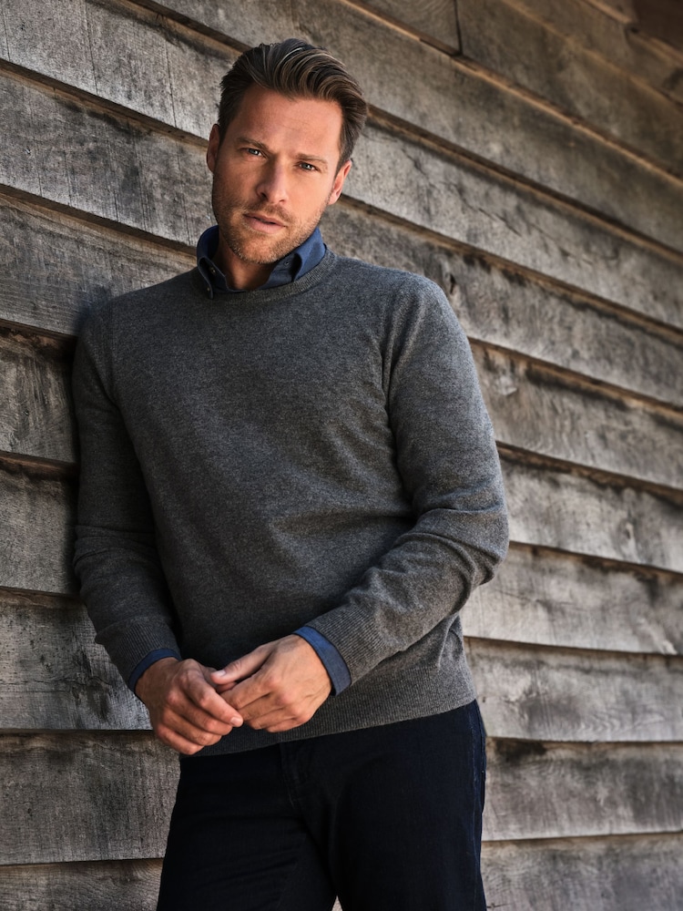 Pure Collection Cashmere Crew Sweater - Image 1 of 4