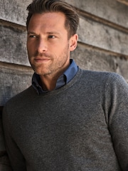 Pure Collection Cashmere Crew Sweater - Image 3 of 4