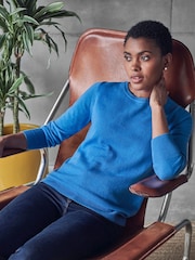 Pure Collection Cashmere Crew Neck Sweater - Image 1 of 3