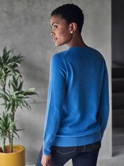 Pure Collection Cashmere Crew Neck Sweater - Image 2 of 3