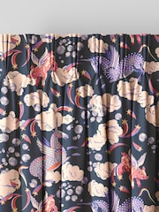Cath Kidston Navy Blue Kids Unicorn Made To Measure 100% Cotton Curtains - Image 5 of 9