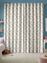 Cath Kidston Cream Kids Elephants Made To Measure 100% Cotton Curtains - Image 2 of 9