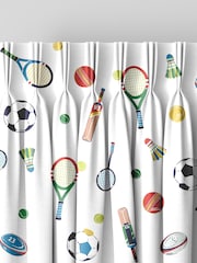 Cath Kidston Multi Kids Sports Made To Measure 100% Cotton Curtains - Image 5 of 9