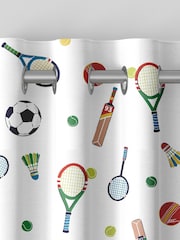 Cath Kidston Multi Kids Sports Made To Measure 100% Cotton Curtains - Image 7 of 9