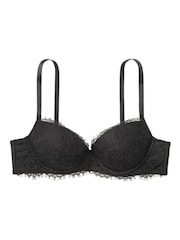 أسود - حمالة صدر دانتيل بتبطين خفيف من Victoria's Secret - صورة 3 من 3