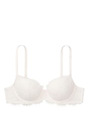 Victoria's Secret Coconut White Lace Lightly Lined Demi Bra - Image 3 of 3