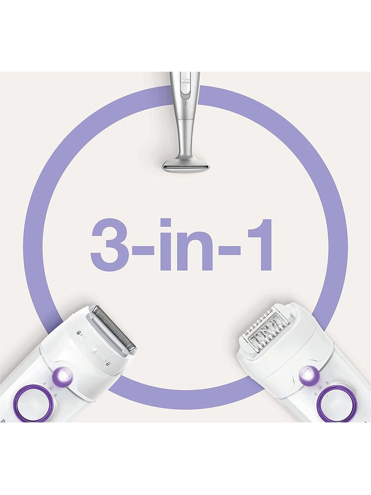 Braun Silk-epil 5825 Power, Epilator for Beginners for Gentle Hair Removal, with Smart Light - Image 5 of 5
