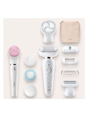 Braun Silkpil 9 Flex 9100 Beauty Set Epilator, Flexible Head, Easier Hair Removal - Image 3 of 5