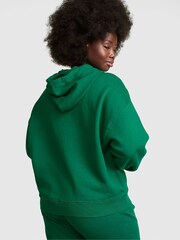 Victoria's Secret PINK Garnet Green Fleece Oversized Hoodie - Image 2 of 4