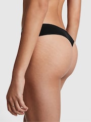 Victoria's Secret PINK Pure Black Thong Seamless Knickers - Image 2 of 3