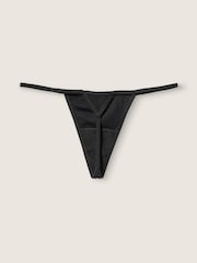 Victoria's Secret PINK Pure Black G String Cotton Knickers - Image 4 of 4