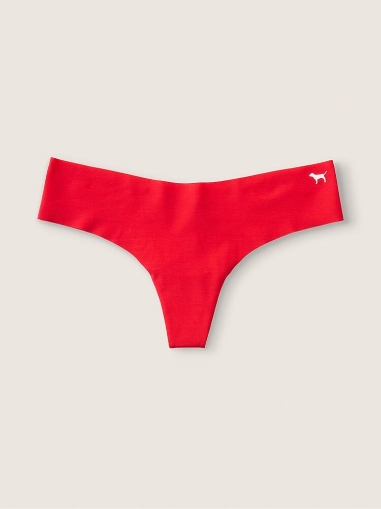 Victoria's Secret PINK Red Pepper Red Thong Smooth No Show Knickers - Image 1 of 1 Victoria's Secret PINK Red Pepper Red Thong Smooth No Show Knickers - Image 1 of 1