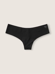 Victoria's Secret PINK Pure Black No Show Thong Knickers - Image 1 of 1