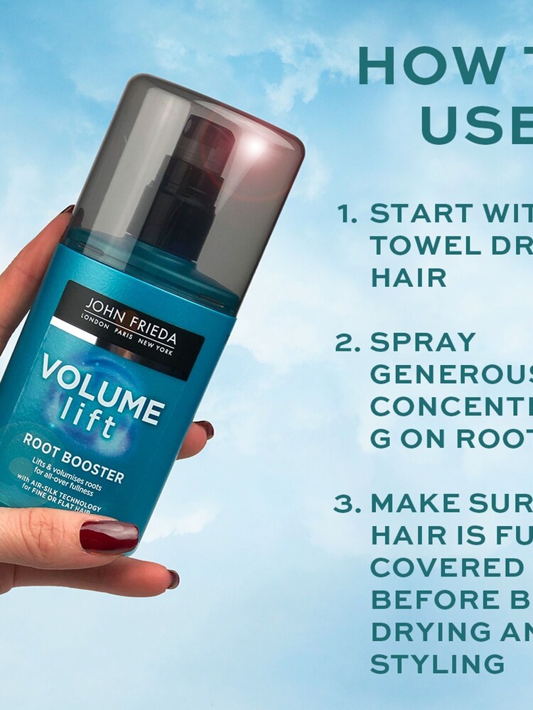 John Frieda Luxurious Volume Thickening Blow Dry Lotion 125ml - Image 2 of 4
