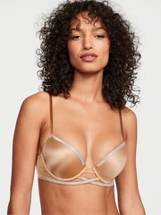 Victoria's Secret Toffee Nude Ouvert Shine Bra - Image 1 of 3