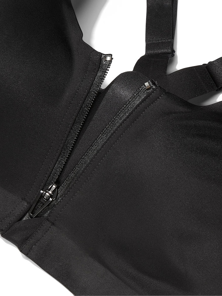 Victoria's Secret Black Smooth Front Fastening Wired High Impact Sports Bra - Image 4 of 4 Victoria's Secret Black Smooth Front Fastening Wired High Impact Sports Bra - Image 4 of 4