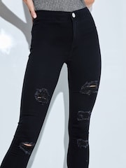 Lipsy, Skinny-Jeans mit hoher Taille - Bild 3 von 4