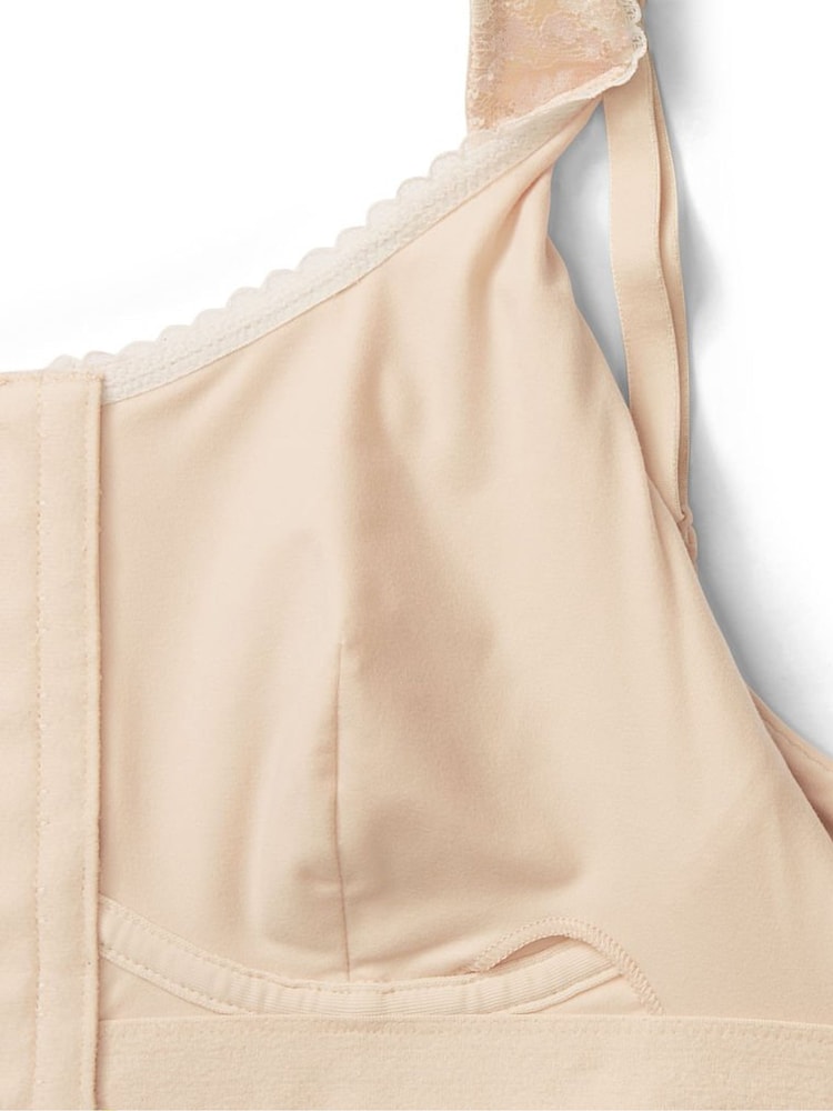 Victoria's Secret Champagne Nude Front Fastening Post Surgery Unlined Bra - Image 3 of 3