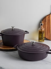 Masterclass Set of 2 Cast Aluminium Casserole Dishes - Bild 1 von 5
