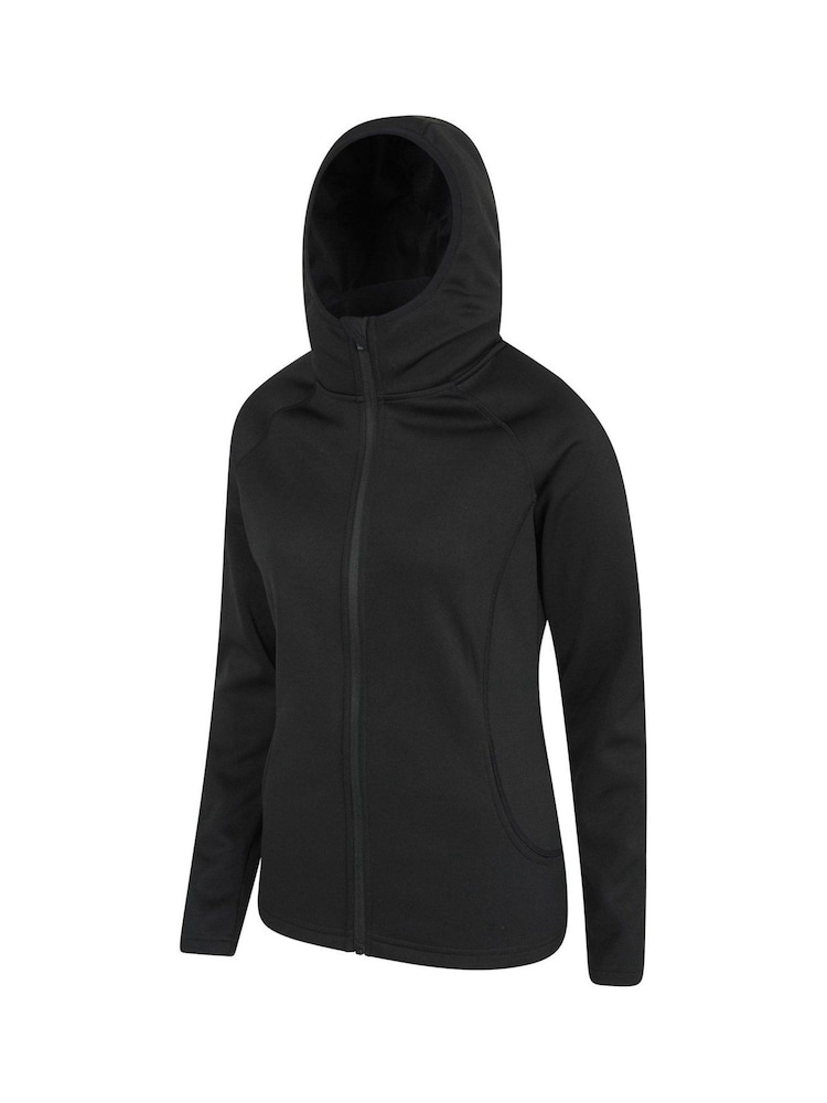 Mountain Warehouse Black Isocool Dynamic Chakra Womens Hoodie - Image 4 of 4