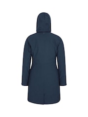 Mountain Warehouse Blue Alaskan Womens 3 In 1 Long Coat - Image 3 of 4