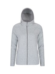 Mountain Warehouse Grey Nevis Womens Full Zip Hoodie - Image 1 of 4