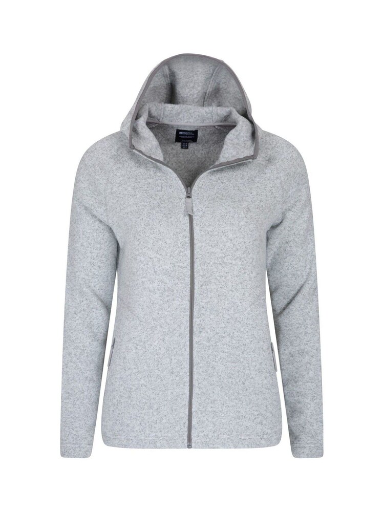Mountain Warehouse Grey Nevis Womens Full Zip Hoodie - Image 2 of 4
