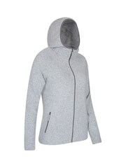 Mountain Warehouse Grey Nevis Womens Full Zip Hoodie - Image 3 of 4