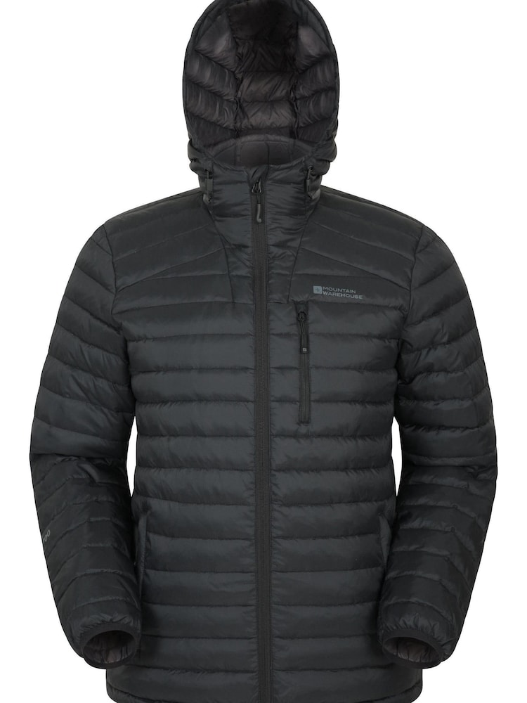 Mountain Warehouse Black Henry Ii Extreme Mens Down Padded Jacket - Image 1 of 4