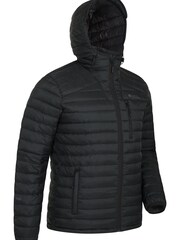 Mountain Warehouse Black Henry Ii Extreme Mens Down Padded Jacket - Image 2 of 4