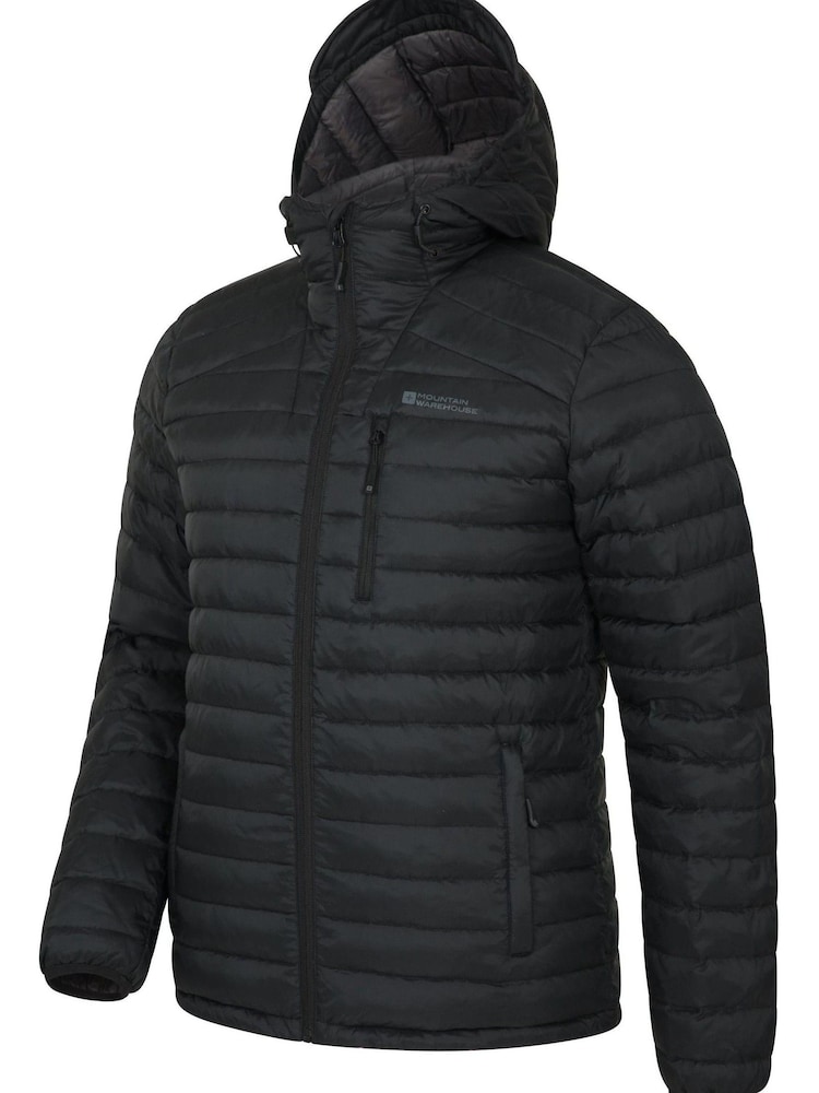 Mountain Warehouse Black Henry Ii Extreme Mens Down Padded Jacket - Image 4 of 4