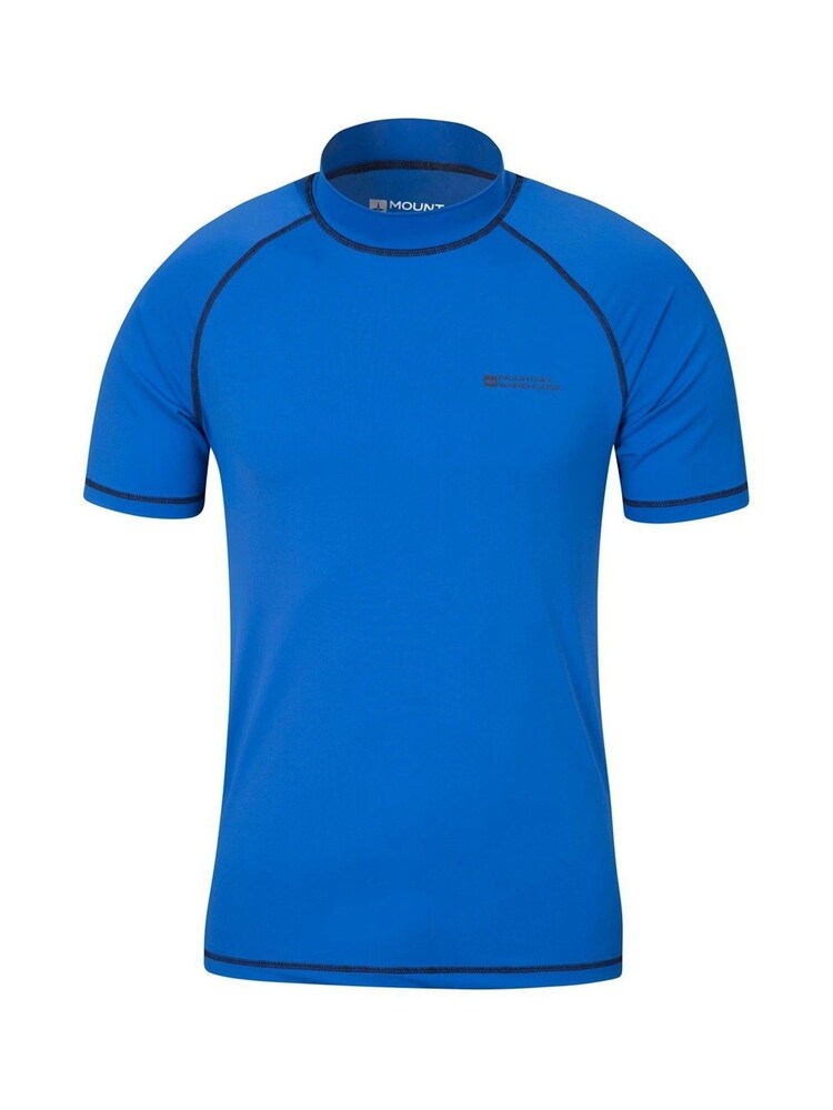 Mountain Warehouse Blue Mens UV Rash Vest - Image 1 of 4