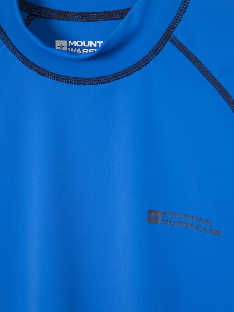 Mountain Warehouse Blue Mens UV Rash Vest - Image 4 of 4